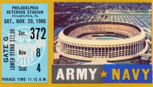 1980_College_Football_Army vs. Navy_Veterans Stadium_College Football Art (1)